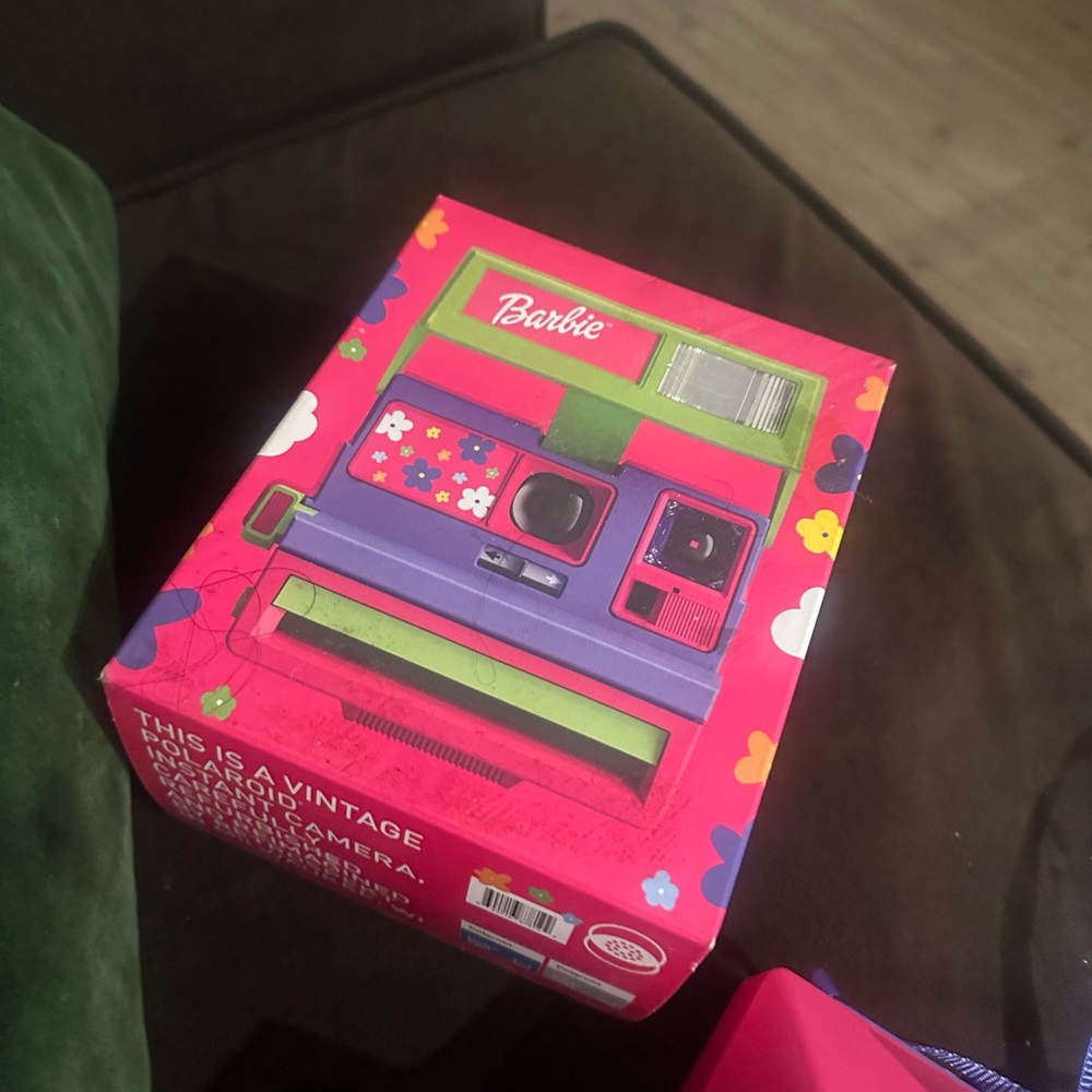 Barbie Polaroid camera works brand new